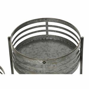 Metal plant pot loft DKD Home Decor image-2