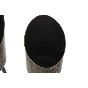 Pot métal vintage DKD Home Decor 26x26x70 cm (x2) image-3