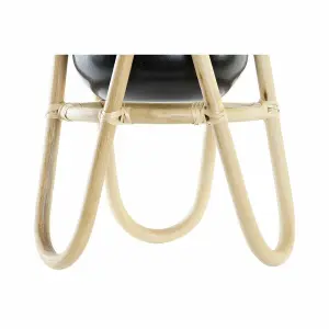 Colonial metal and bamboo planter DKD Home Decor image-2