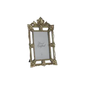 Shabby chic fotoramme i harpiks og glas DKD Home Decor image-0