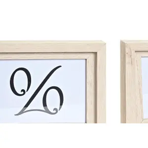 Κρεμαστή θήκη φωτογραφιών από γυαλί DKD Home Decor Urban image-1
