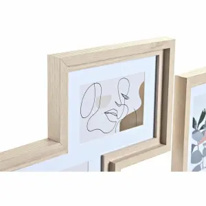 Κρεμαστή θήκη φωτογραφιών από γυαλί DKD Home Decor Urban image-2