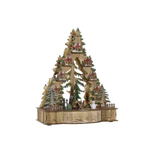 Christmas tree house decorations DKD Home Decor (x3) image-0
