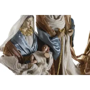 Décoration de noël couronne DKD Home Decor 30x5x30 cm 50x10x57 cm image-1