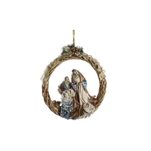 Décoration de noël couronne DKD Home Decor 30x5x30 cm 50x10x57 cm image-0