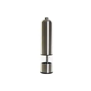Salière poivrière en acier inoxydable et verre DKD Home Decor image-0