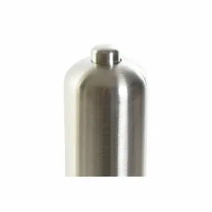 Salière poivrière en acier inoxydable et verre DKD Home Decor image-2