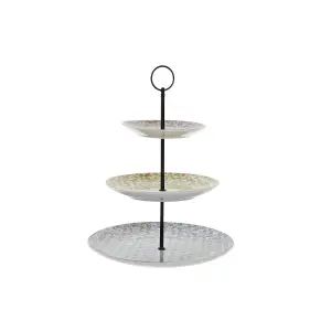 Obstkorb aus Metall und Porzellan DKD Home Decor (x12) image-0