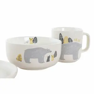 Set vaisselle DKD Home Decor Ours image-2