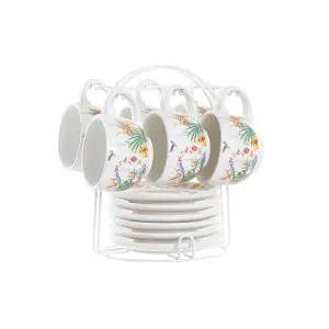 Filiżanka dolomitowa DKD Home Decor 180 ml (x6) image-1