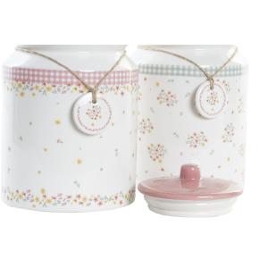 Vichy jar DKD Home Decor (x2) image-1