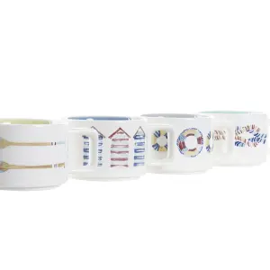 Dolomit Tasse DKD Home Decor 260 ml (x4) image-2