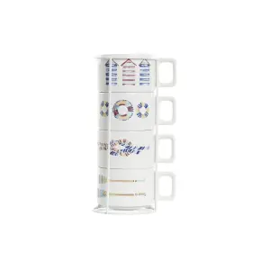 Dolomit Tasse DKD Home Decor 260 ml (x4) image-1