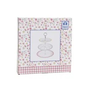 Cesta de fruta de metal y porcelana DKD Home Decor (x12) image-1