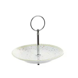 Cesta de fruta de metal y porcelana DKD Home Decor (x12) image-3