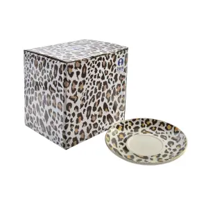 Teekanne Leopardenmuster Glas Porzellan DKD Home Decor (x2) image-3