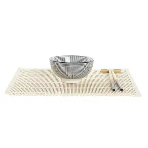 Orientalsk stentøjssæt til sushi DKD Home Decor 14,5x14,5x31 cm image-2