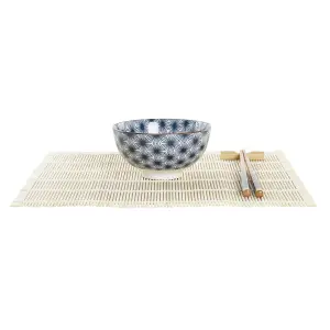 Orientalsk stentøjssæt til sushi DKD Home Decor 14,5x14,5x31 cm image-2