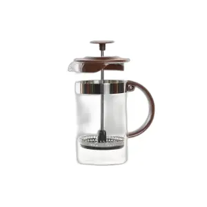 Kolbenkaffeemaschine Edelstahl und Borosilikatglas DKD Home Decor image-0