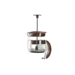 Kolbenkaffeemaschine Edelstahl und Borosilikatglas DKD Home Decor image-1