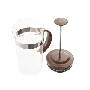 Kolbenkaffeemaschine Edelstahl und Borosilikatglas DKD Home Decor image-2