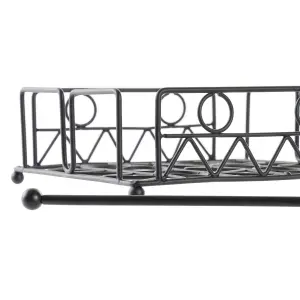 Porte-serviettes géométrique métal DKD Home Decor image-1