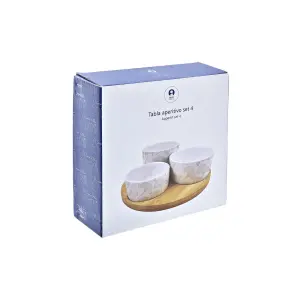Set vaisselle grès volets tropical DKD Home Decor image-3
