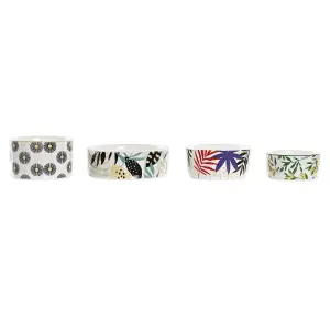 Tropisk bambutallrikset DKD Home Decor image-0