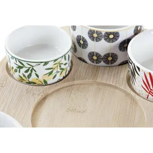 Tropisk bambutallrikset DKD Home Decor image-2