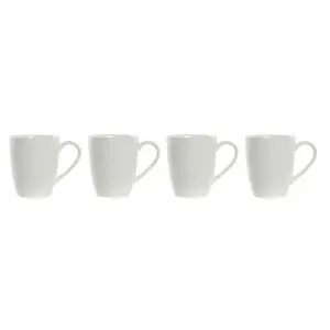 Mug i gummi træ DKD Home Decor (x4) image-0