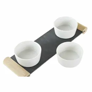 Πιατέλα ορεκτικών από ψαμμίτη DKD Home Decor image-2