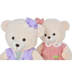 Ours en peluche DKD Home Decor (x2) image-1