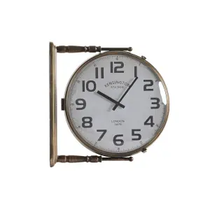 Glass wall clock DKD Home Decor image-0