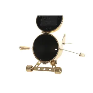 Horloge de table avion en fer vintage DKD Home Decor (x2) image-1