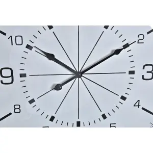 Horloge murale en verre métal DKD Home Decor Boussole image-2