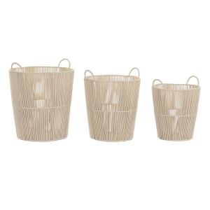 Panier de rangement DKD Home Decor 42x42x51 cm (x3) image-1