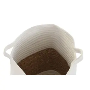 Διακοσμητικός καλάθι από φυσικές ίνες DKD Home Decor image-1
