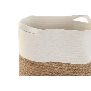 Διακοσμητικός καλάθι από φυσικές ίνες DKD Home Decor image-3