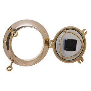 Vægur af messingglas DKD Home Decor Vintage image-3