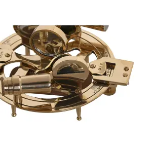 Figurita decorativa vintage de madera y latón DKD Home Decor image-4