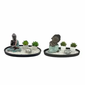 Figurine oriental jardin DKD Home Decor image-0
