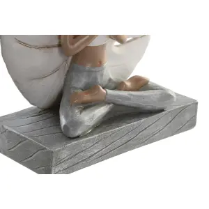 Figura di yoga DKD Home Decor 16x7,5x21 cm (x2) image-1