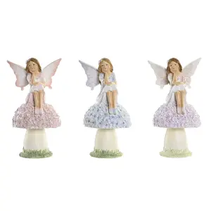 Feenfigurine DKD Home Decor (x3) image-0