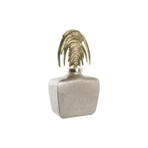 Aluminium glass vase DKD Home Decor image-0