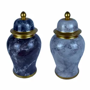 Μοντέρνο πορσελάνινο βάζο DKD Home Decor 17x17x32 cm image-0