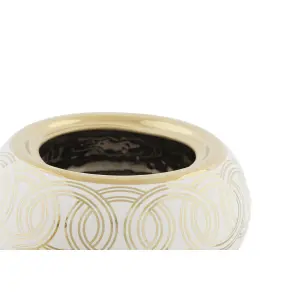 Ποτηράκι πορσελάνης με χρώμιο DKD Home Decor Oriental image-2