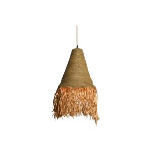 Jute hanging lamp DKD Home Decor image-2