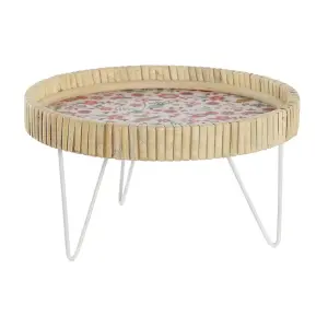 Μεταλλική ξύλινη πιατέλα για απεριτίφ DKD Home Decor image-0