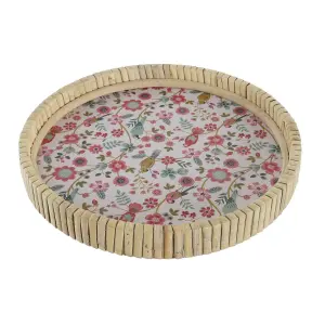 Μεταλλική ξύλινη πιατέλα για απεριτίφ DKD Home Decor image-1