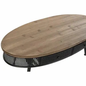 Μεταλλικό τραπεζάκι σαλονιού από έλατο DKD Home Decor 120x58x42 cm image-3